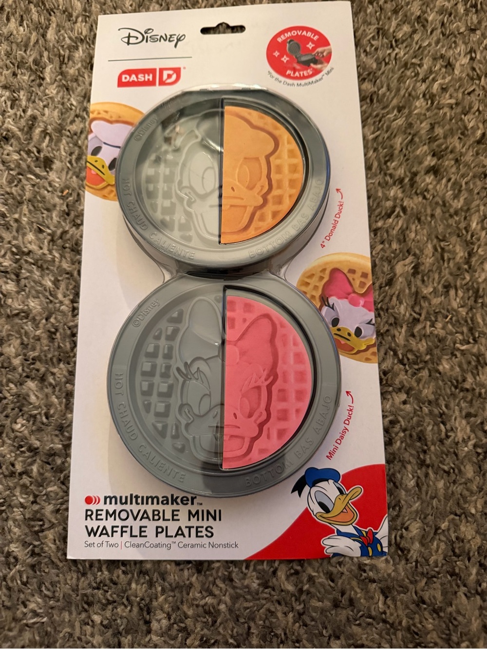 Waffle Plates Toy Packaging